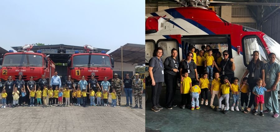 Exploring Sky-High Adventures: Safari Kid India Takes Kids on an Exciting Trip to Pawan Hans Aerodrome, Juhu