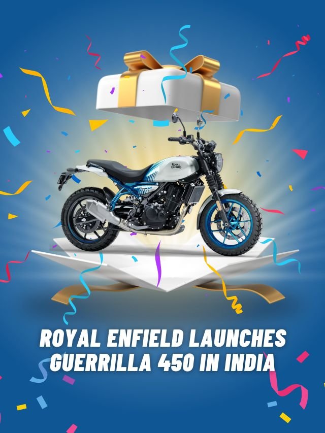 Read more about the article Royal Enfield launches Guerrilla 450 in India